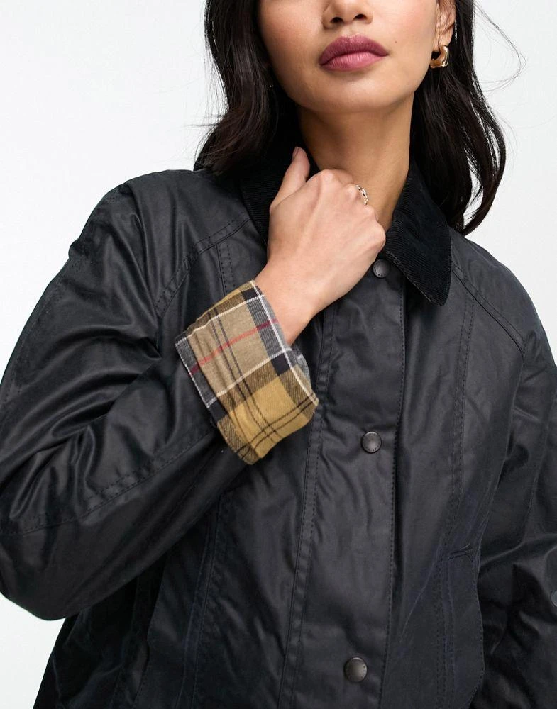 Barbour Barbour Beadnell wax jacket in navy 3