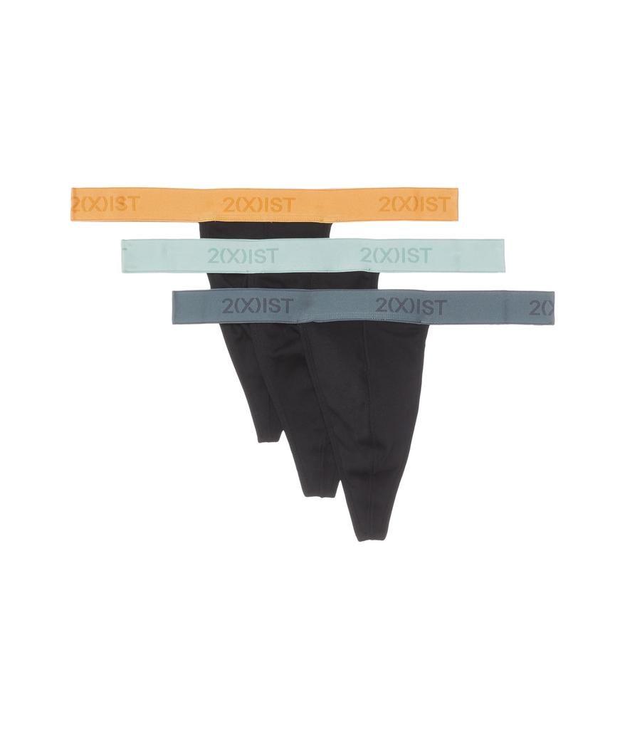 2(x)ist Essential Cotton 3-Pack Classic Thong