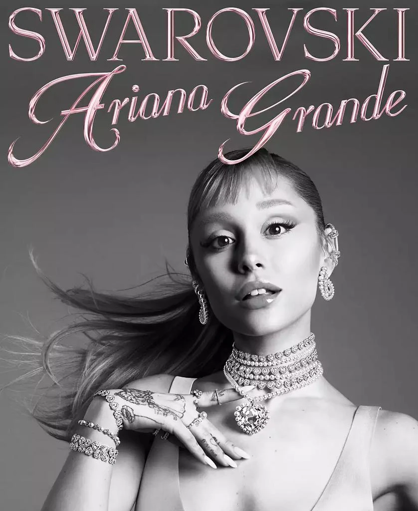 Swarovski Ariana Grande x Swarovski® Crystal Cultivated Pearls Mixed Cuts Choker Necklace 3