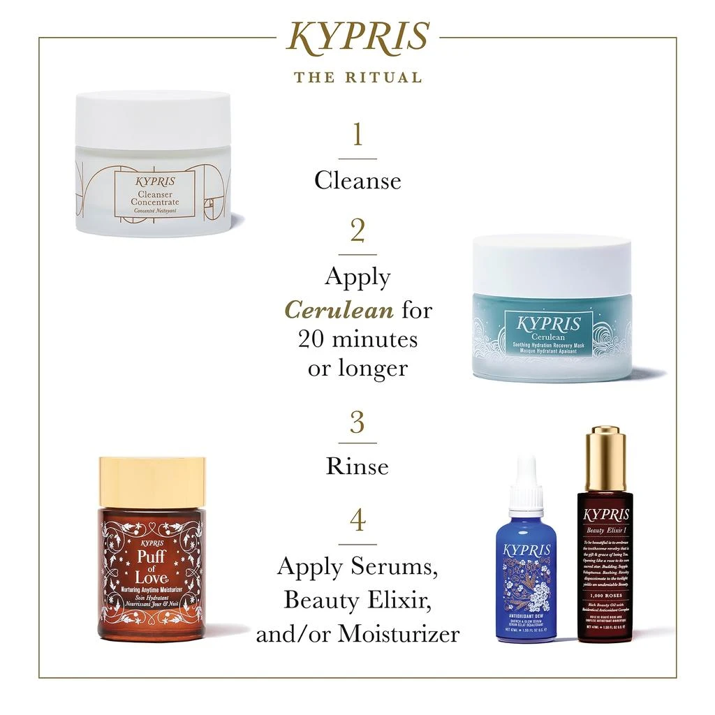 KYPRIS KYPRIS Cerulean Soothing Hydration Mask 46ml 5