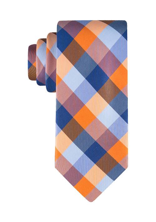 Tommy Hilfiger Hilfiger Buffalo Tartan Plaid Regular Width Necktie