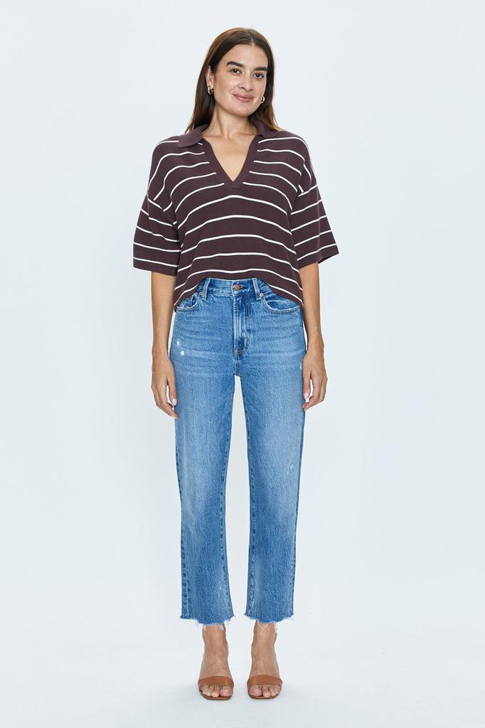 Pistola Denim Charlie High Rise Straight - Overlook Vintage