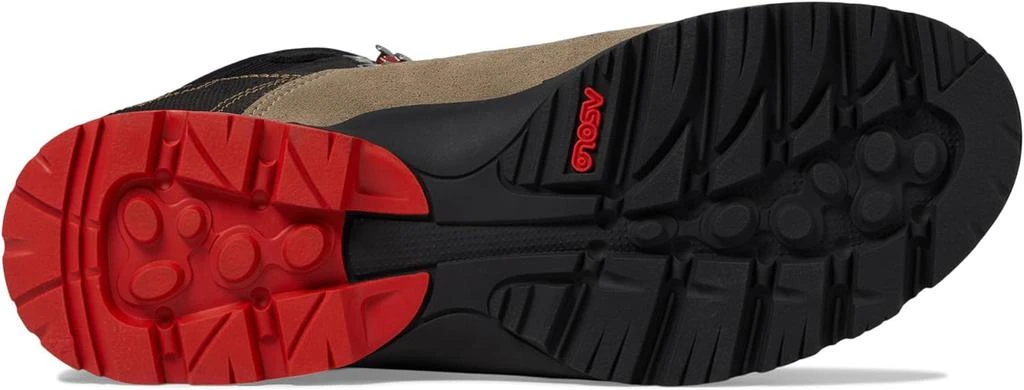 Asolo ASOLO Men's FUGITIVE GTX Water-Resistant Breathable Suede Nylon Trekking Low Ankle Hiking Boots | Toe Rubber Cap 3