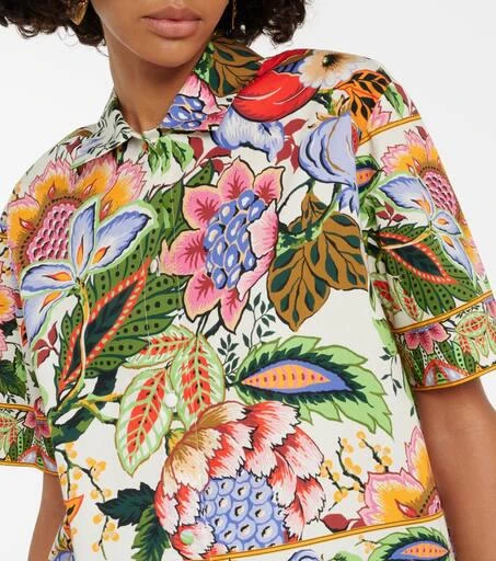 ETRO Floral cotton shirt 4