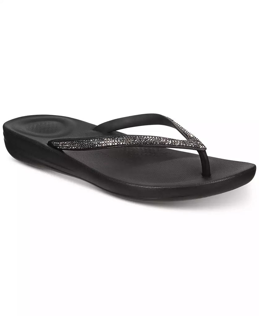 FitFlop Women's Iqushion Sparkle Flip-Flop Sandal