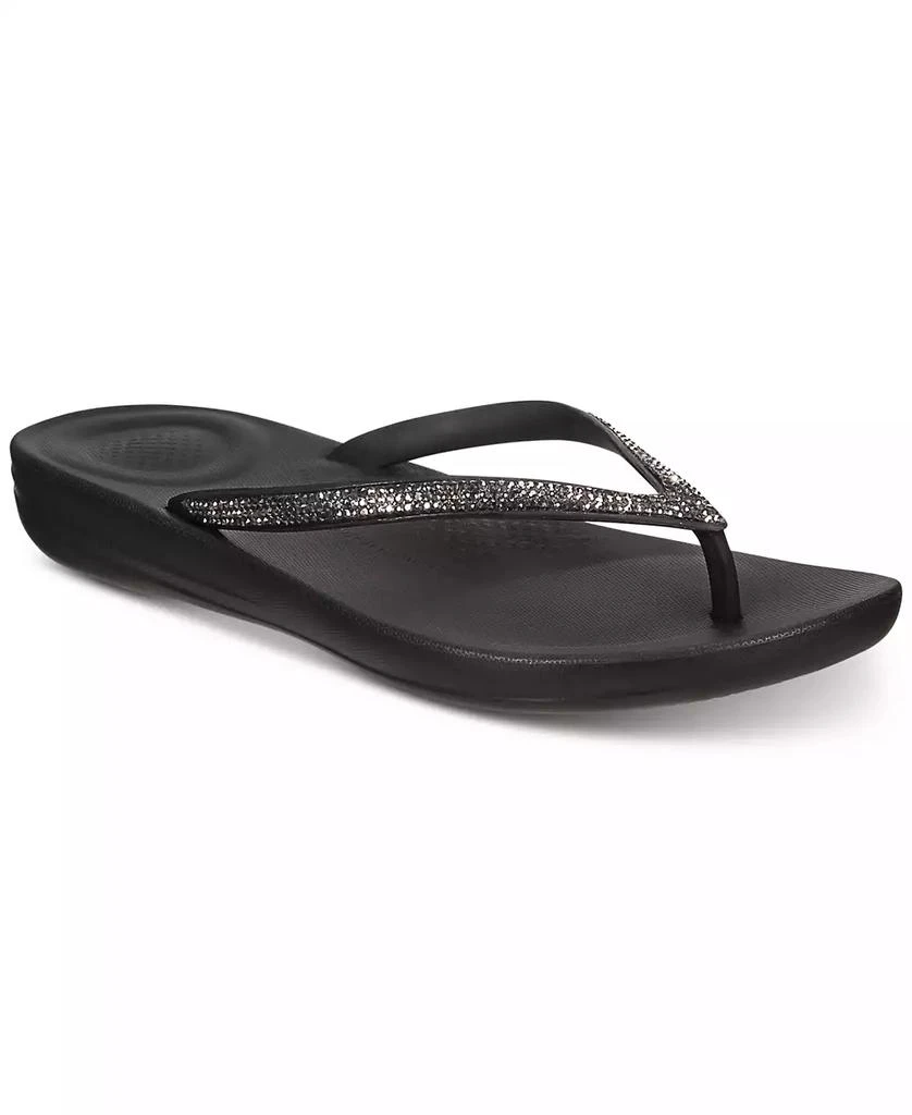 FitFlop Women's Iqushion Sparkle Flip-Flop Sandal 1