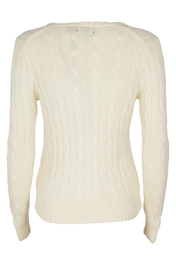 Ralph Lauren Polo Ralph Lauren Kimberly Cable-Knitted V-Neck Jumper