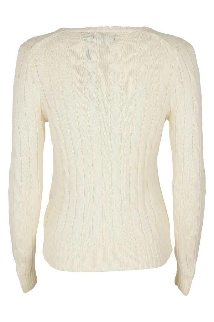 Polo Ralph Lauren Polo Ralph Lauren Kimberly Cable-Knitted V-Neck Jumper 2