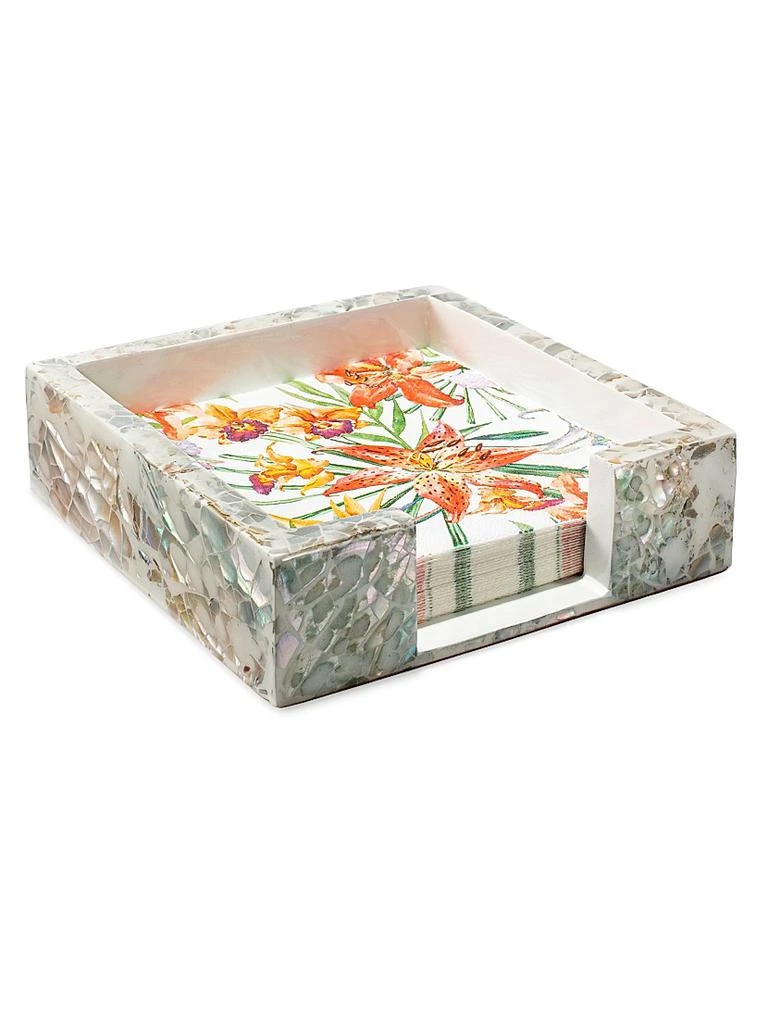 LADORADA Mother Of Pearl Napkin Holder 2