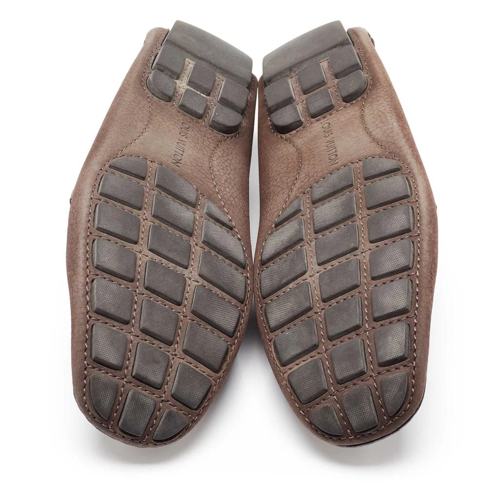Louis Vuitton Louis Vuitton Dark Brown Leather Monte Carlo Loafers Size 41 6