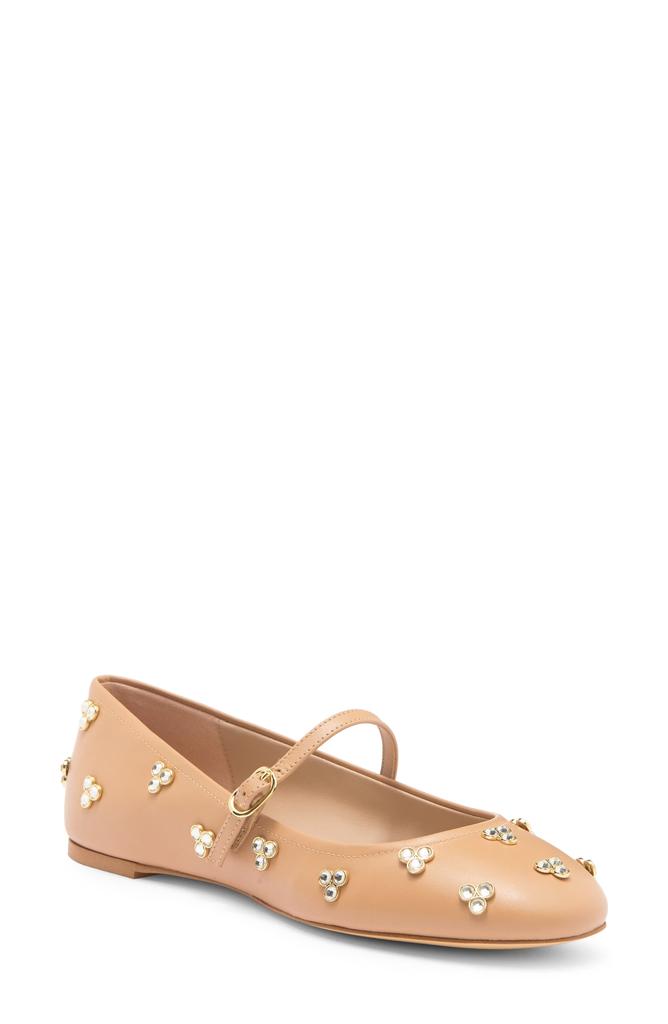 Mary Jane Crystal Ribbon Satin Flats 新品 Mary Jane Crystal Ribbon Satin Flats - メルカリ