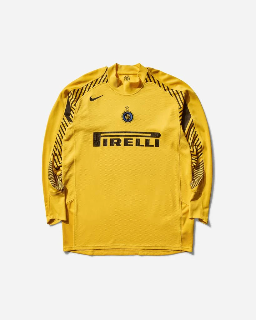 Pezze Vintage Men's Inter Training Top Yellow 1