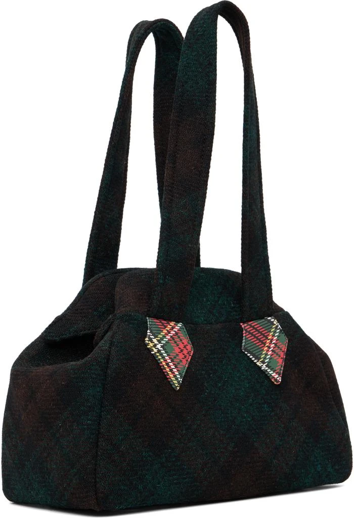 Vivienne Westwood Green Yasmine Medium Archive Bag 3