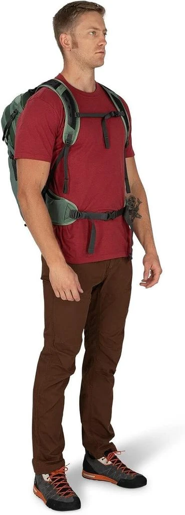 Osprey Osprey Sportlite 25L Lightweight Hiking Backpack for Men and Women, Pine Leaf Green, S/M 10