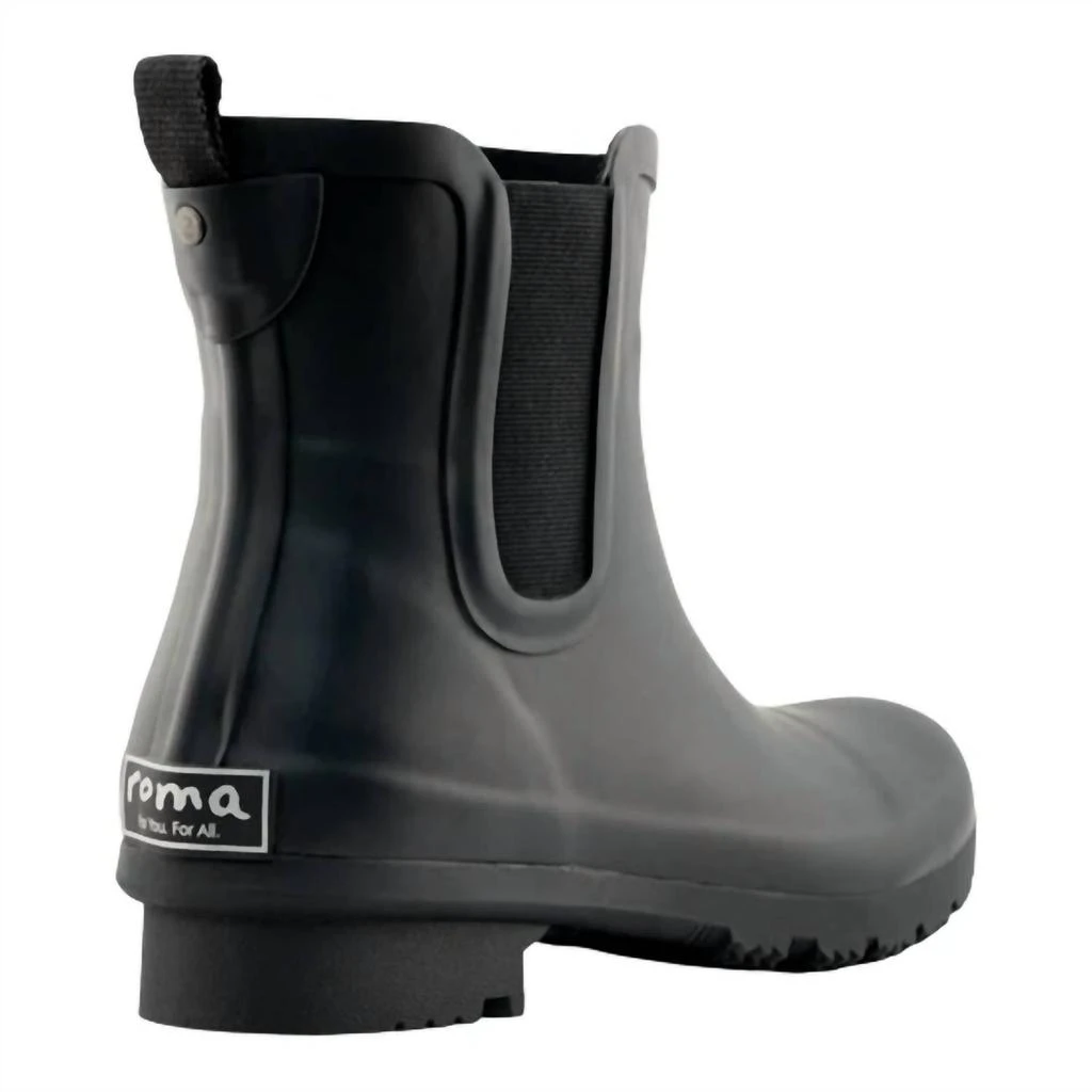 roma Women's Chelsea Rain Boots In Gray 3