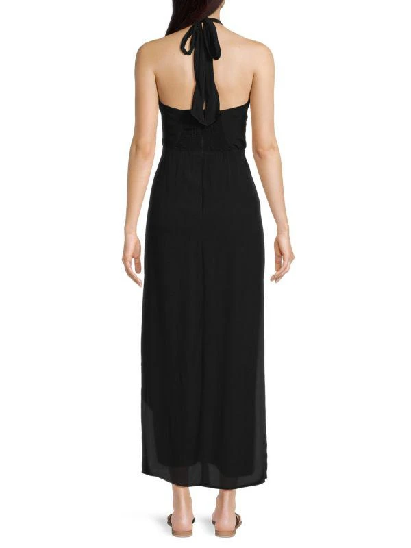 Lida Halterneck Cutout Maxi Dress  On Sale Now with Up to 88% Off |  Discover Exclusive Deals & Savings at BeyondStyle  Authentic ViX by Paula  Hermanny women's|women's apparel|cover-up dresses|Women's|cover-ups with