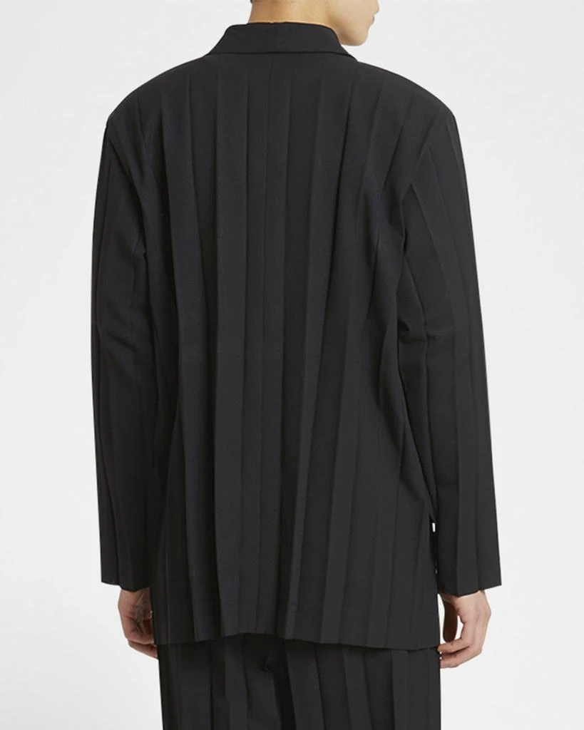 Homme Plisse Issey Miyake Men's Edge Pleated Sport Coat 3
