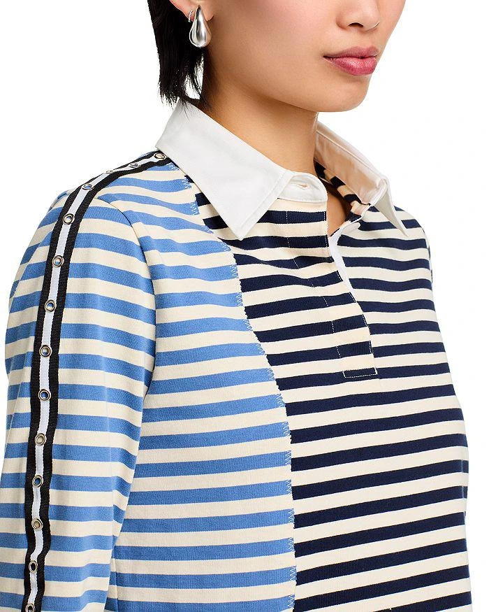 3.1 Phillip Lim Multi Stripe Polo Shirt 4