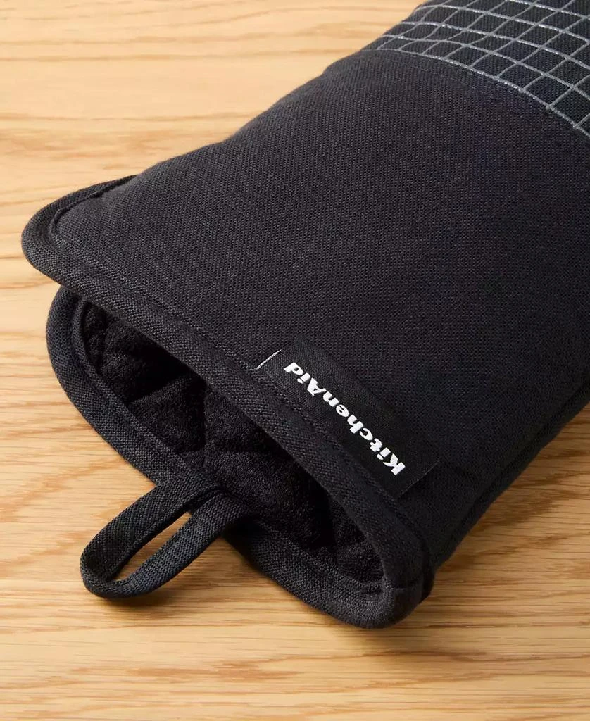 KitchenAid Gourmet Series Gridlines Oven Mitts Set, Pack of 2 3