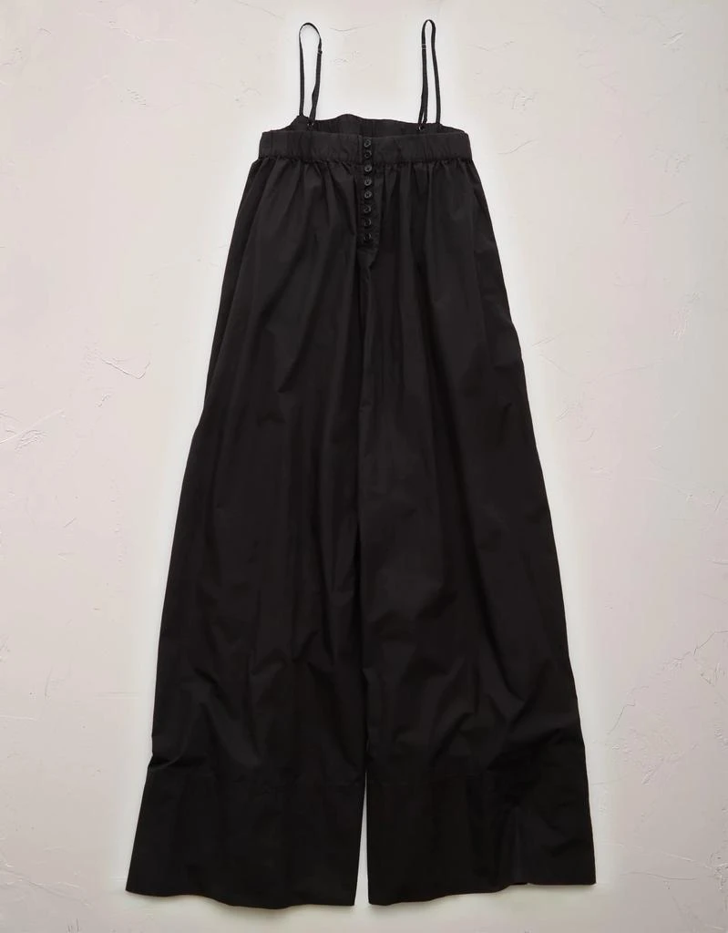 AE AE77 Premium Wide-Leg Cropped Poplin Jumpsuit 4