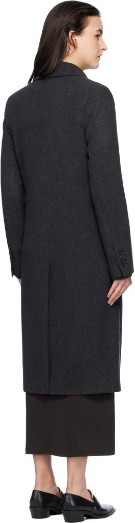 FILIPPA K Gray 93 Slim Wool Coat 3