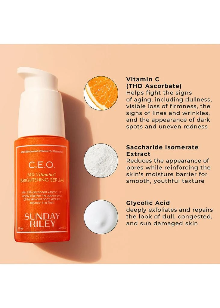 Sunday Riley C.E.O. 15% Vitamin C Brightening Serum 30ml 5
