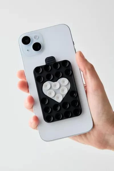 Sticky Besties Sticky Bestie Double Heart Grippy Suction Phone Mount 2