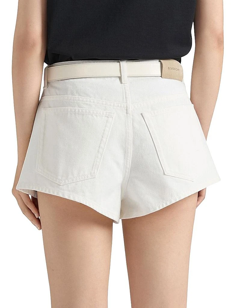 Givenchy Mini Shorts in Denim 4