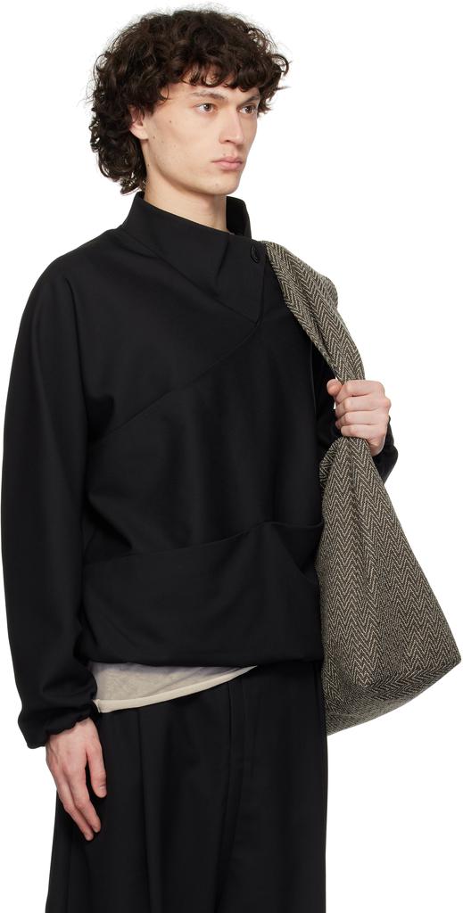 pet-tree-kor Black Erosion Pullover Jacket