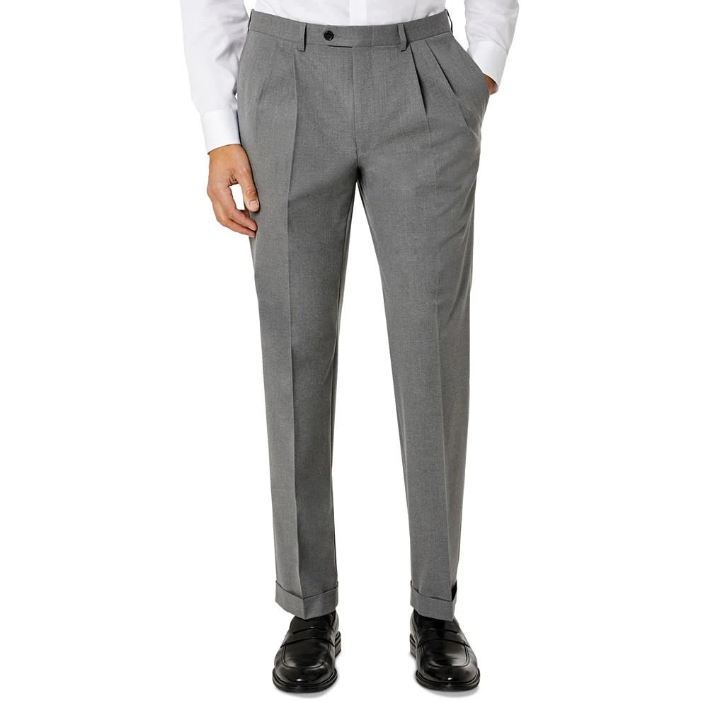 Ralph Lauren Men's Classic-Fit Ultraflex Stretch Pleated Dress Pants 3