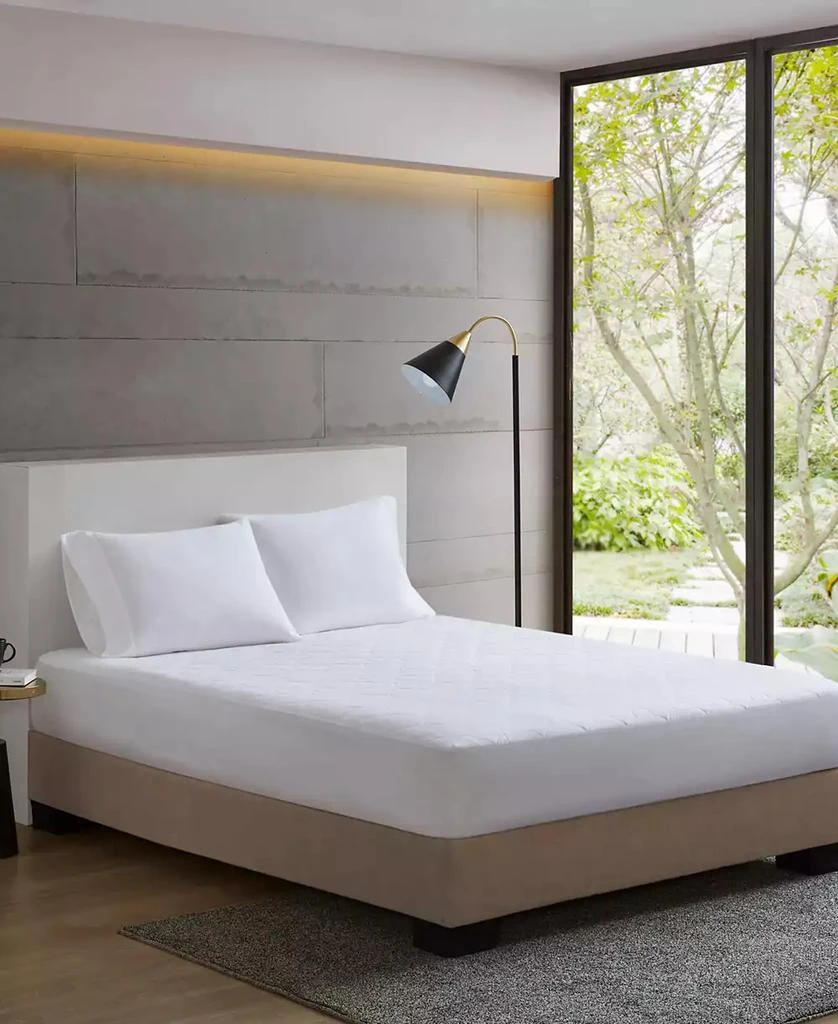 Madison Park All Natural Cotton Percale Quilted Mattress Pad 1
