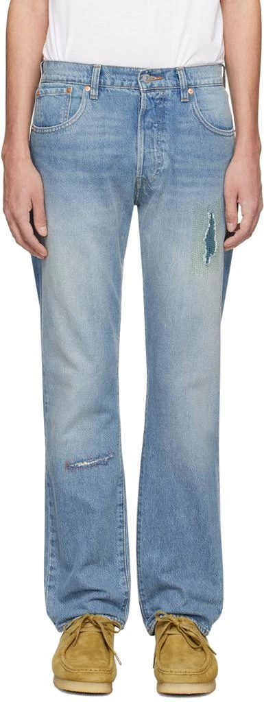 Levi's Blue 501 Jeans 1
