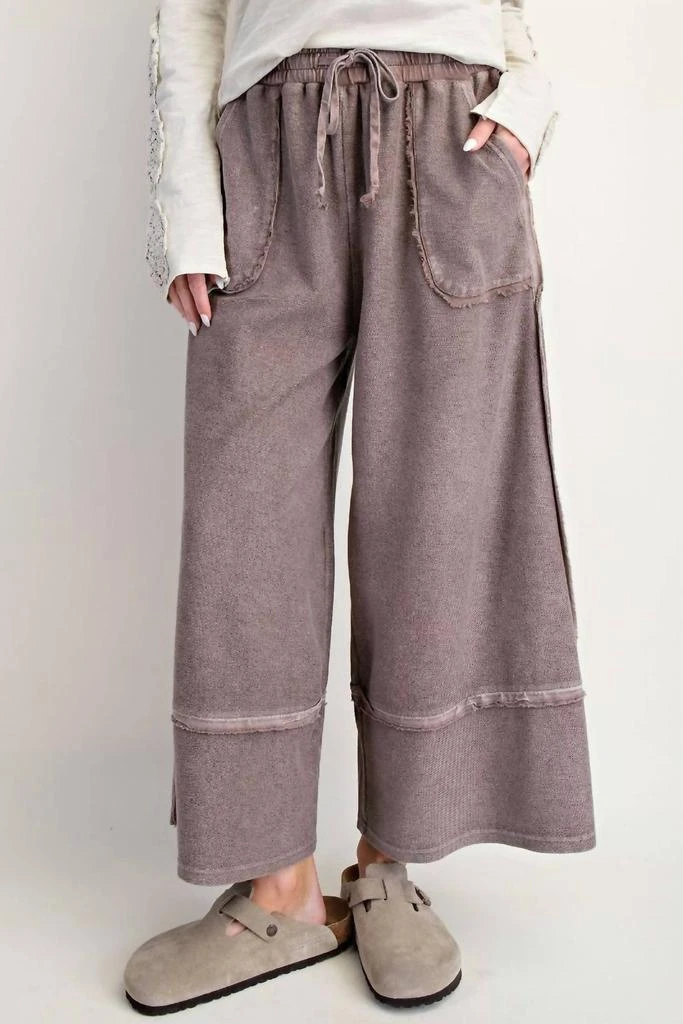 Easel Easel - Lorraine Wide Leg Pants