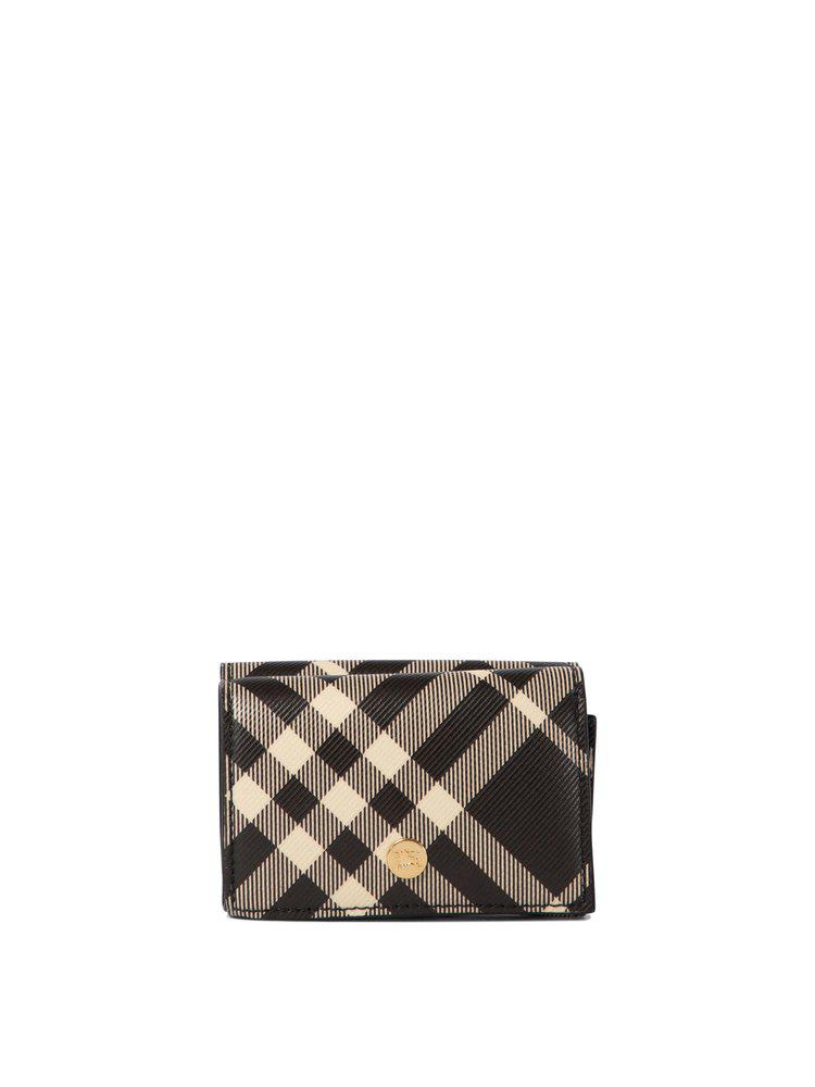 Burberry Burberry Vintage-Check Folded Compact Wallet