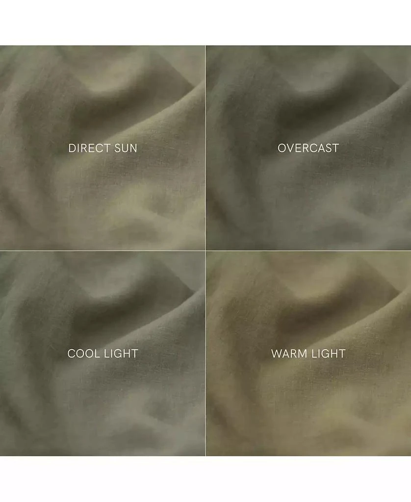 Bokser Home French Linen Box Stitch Quilt - 8