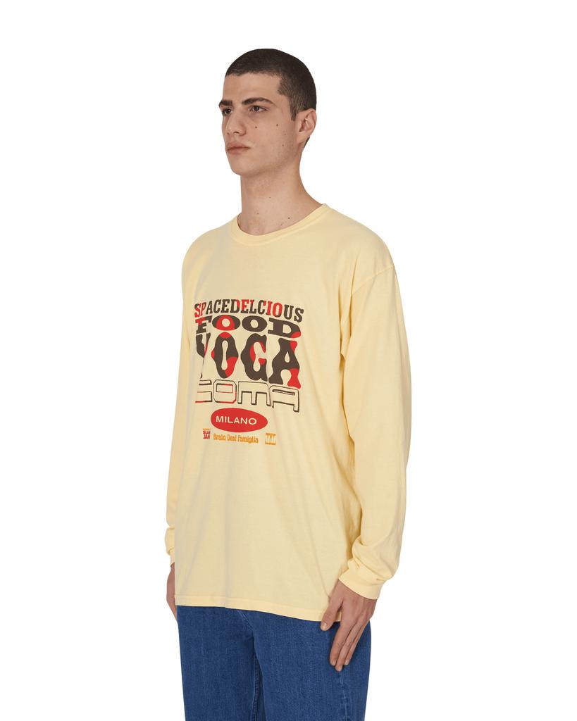 Brain Dead Slam Jam x SPACEDELICIOUS Longsleeve T-Shirt Yellow