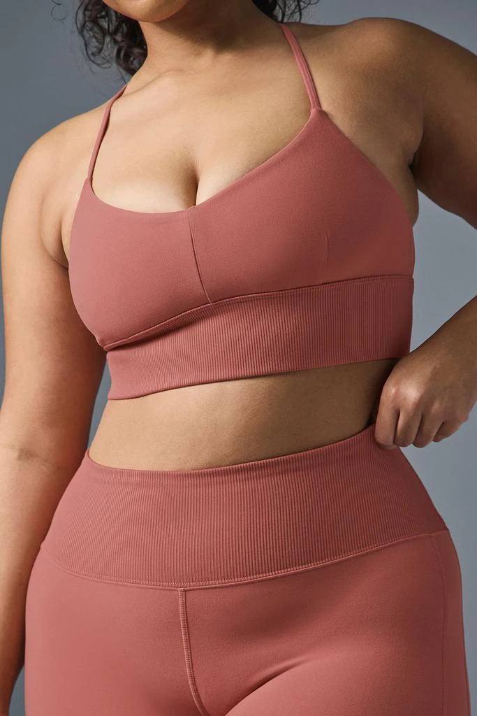 Alo Alosoft Lavish Bra - Soft Terracotta 9
