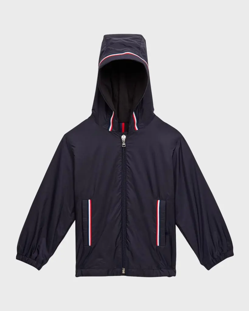 Moncler Boy's Granduc Windbreaker Jacket, Size 3M-3