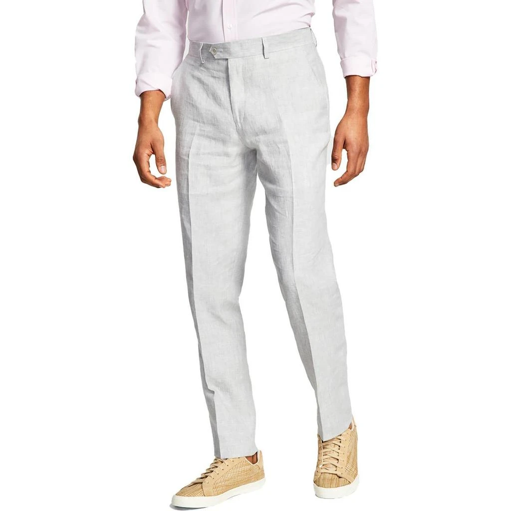 Bar III Mens Linen Slim Fit Dress Pants 1