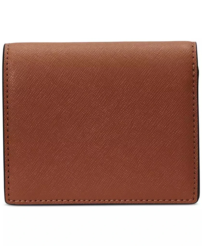 Ralph Lauren Crosshatch Leather Compact Wallet 2