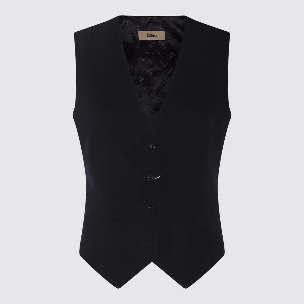 Herno Herno Blue Gilet Top 1