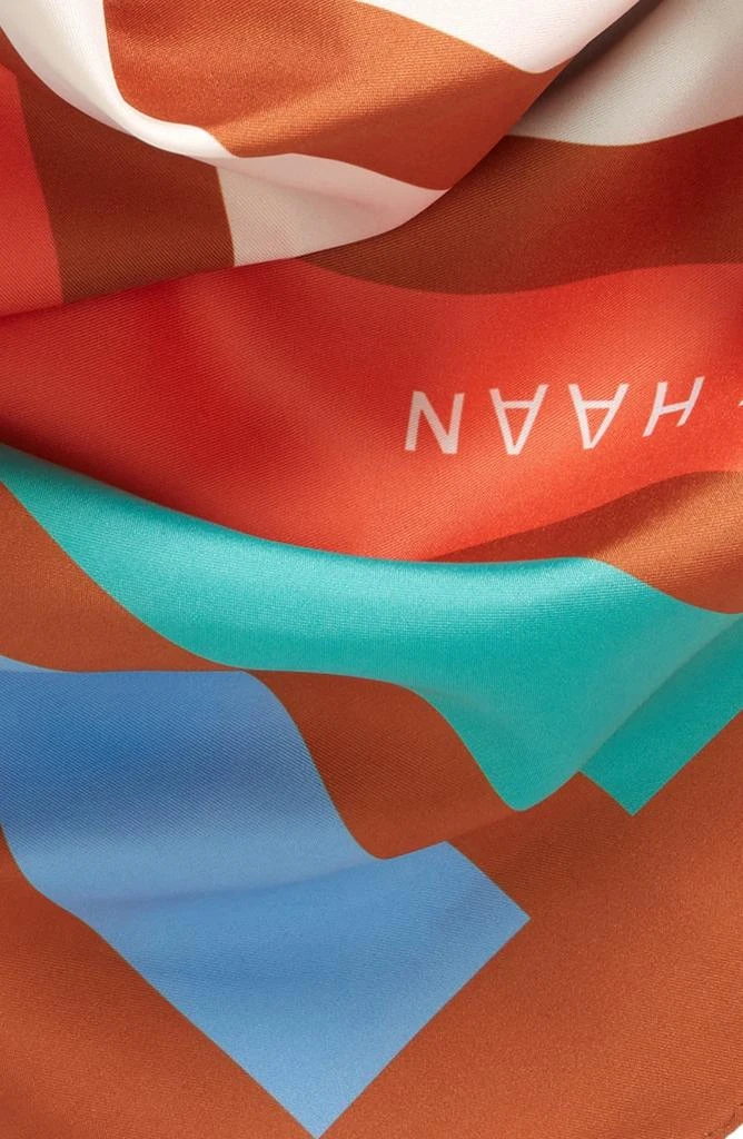 Cole Haan Stripe Square Scarf 3