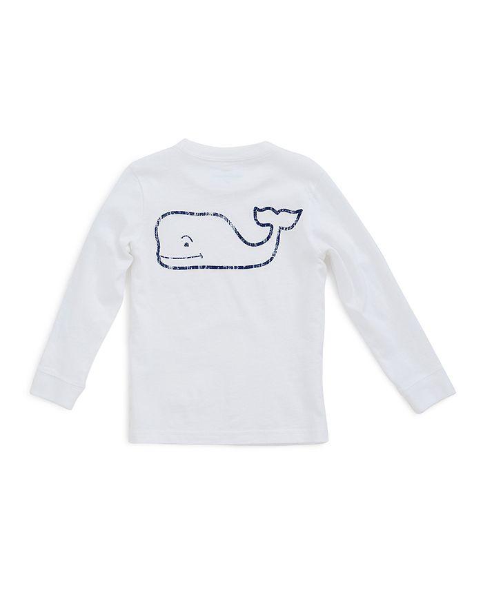 Vineyard Vines Boys' Long-Sleeve Vintage Whale Pocket Tee - Little Kid, Big Kid