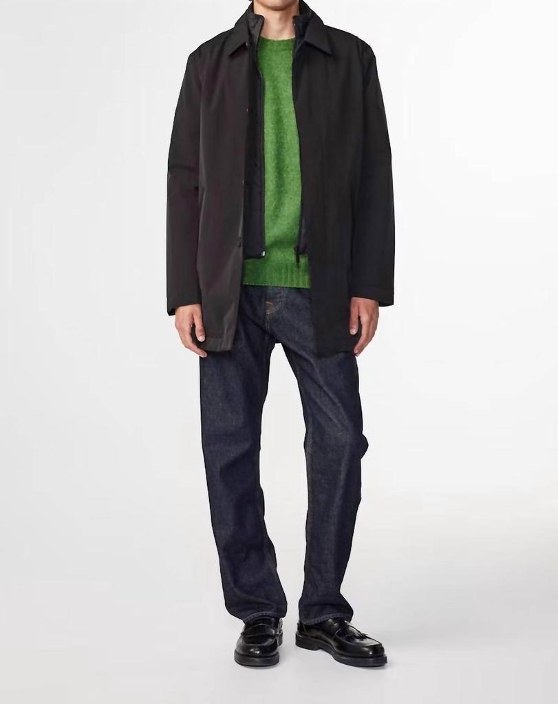 NN07 Blake Technical Primaloft Coat In Black
