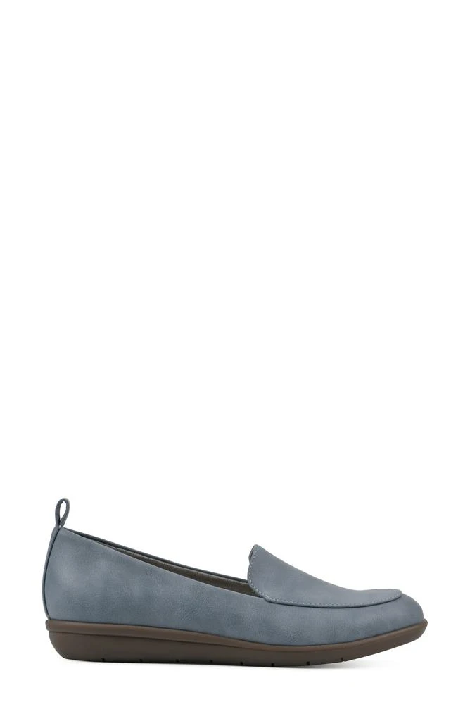 White Mountain Twiggy Moc Toe Flat 3