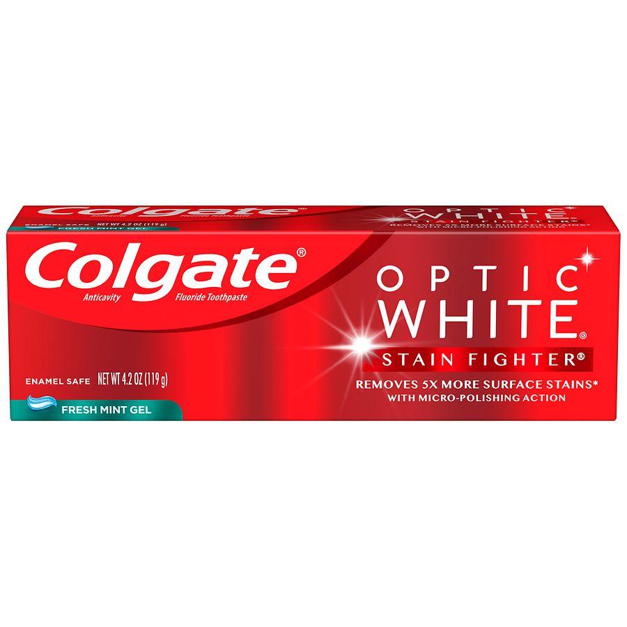 Colgate Stain Fighter Teeth Whitening Toothpaste Fresh Mint