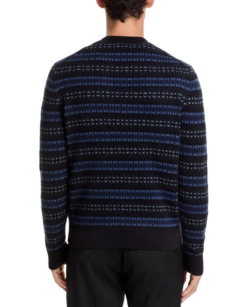 The Men
s Store at Bloomingdale
s Fair Isle Striped Cashmere Sweater - Exclusive 3