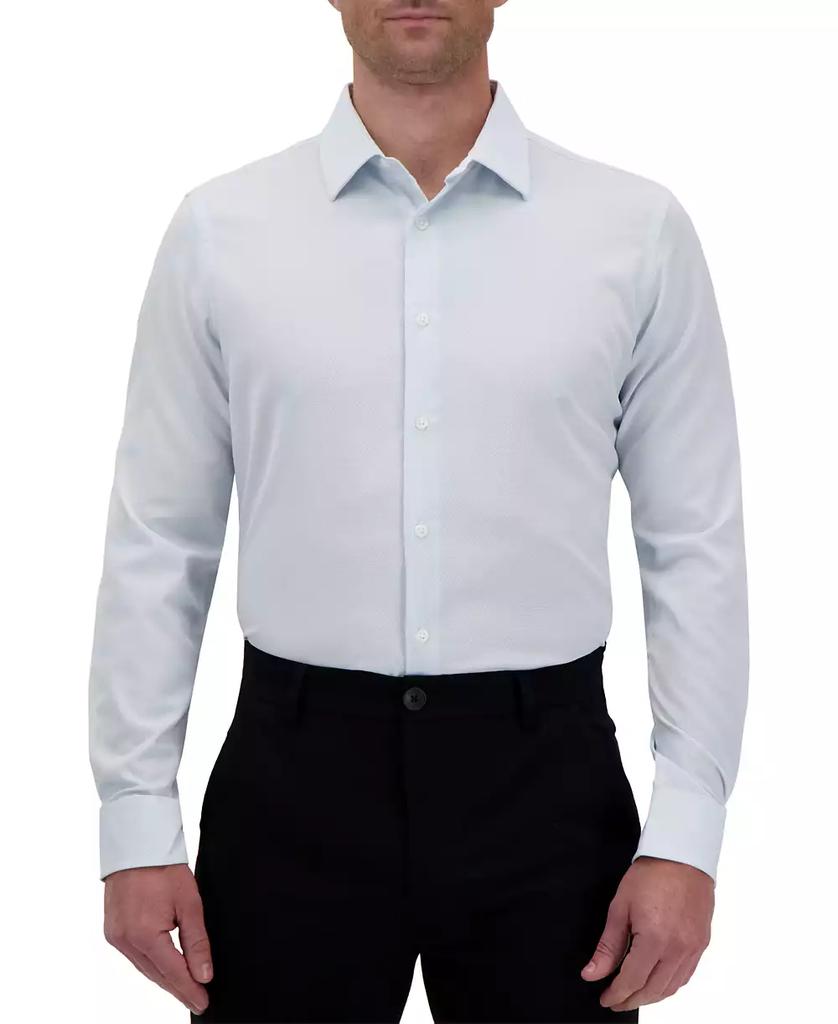 Report Men's Slim-Fit Motif-Print Dress Shirt