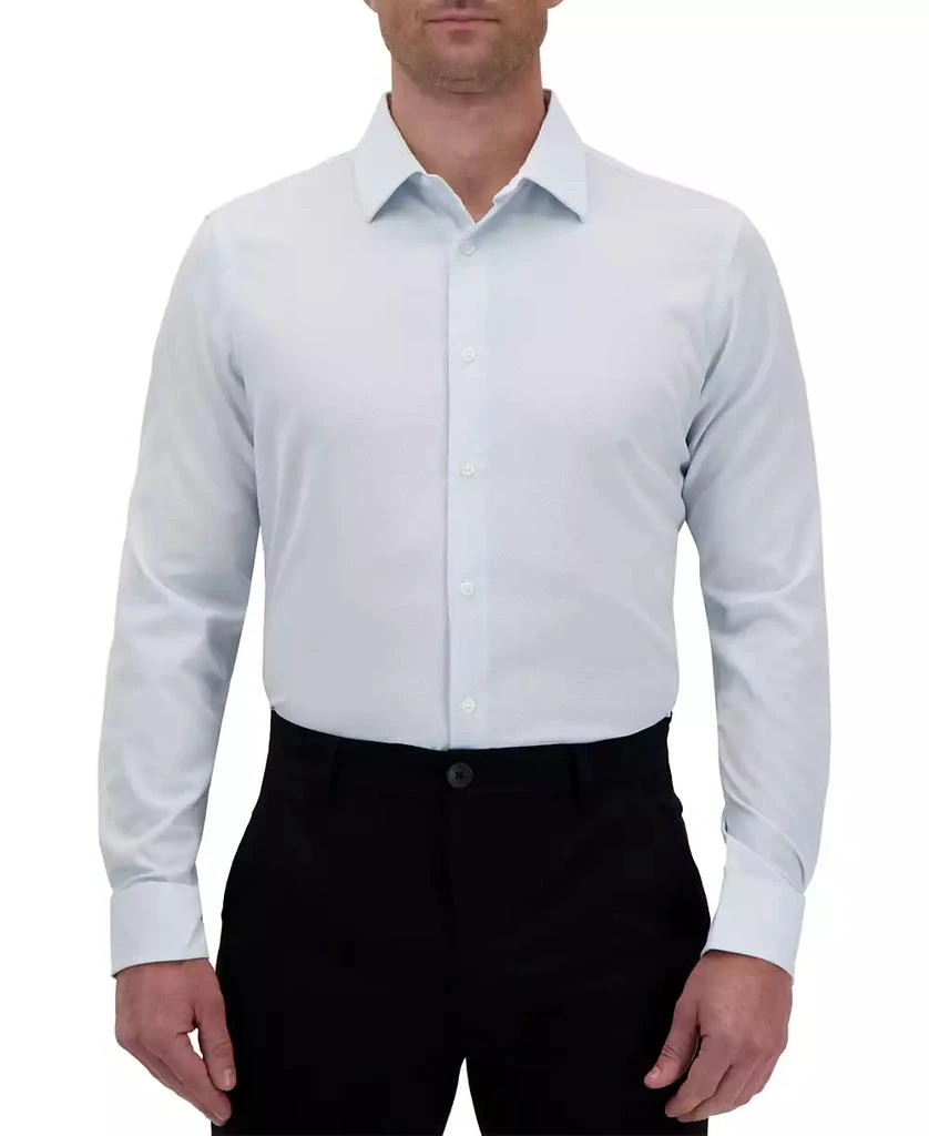 Report Men's Slim-Fit Motif-Print Dress Shirt 1