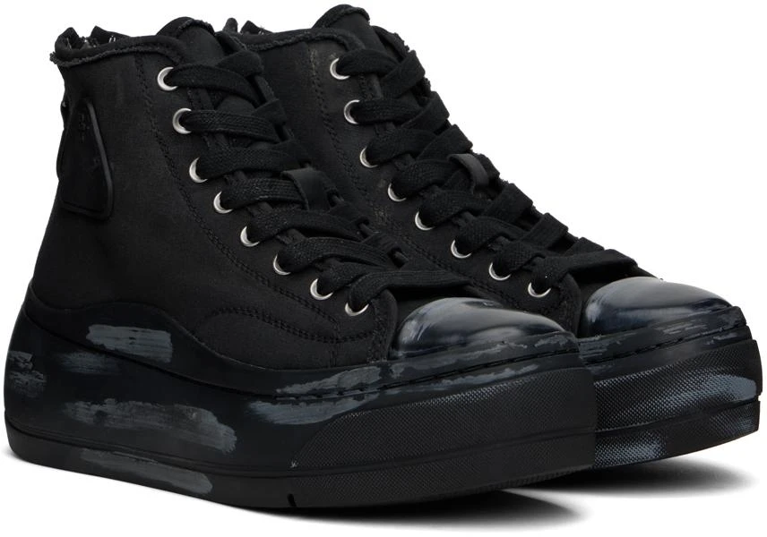 R13 Black Kurt High Top Sneakers 4